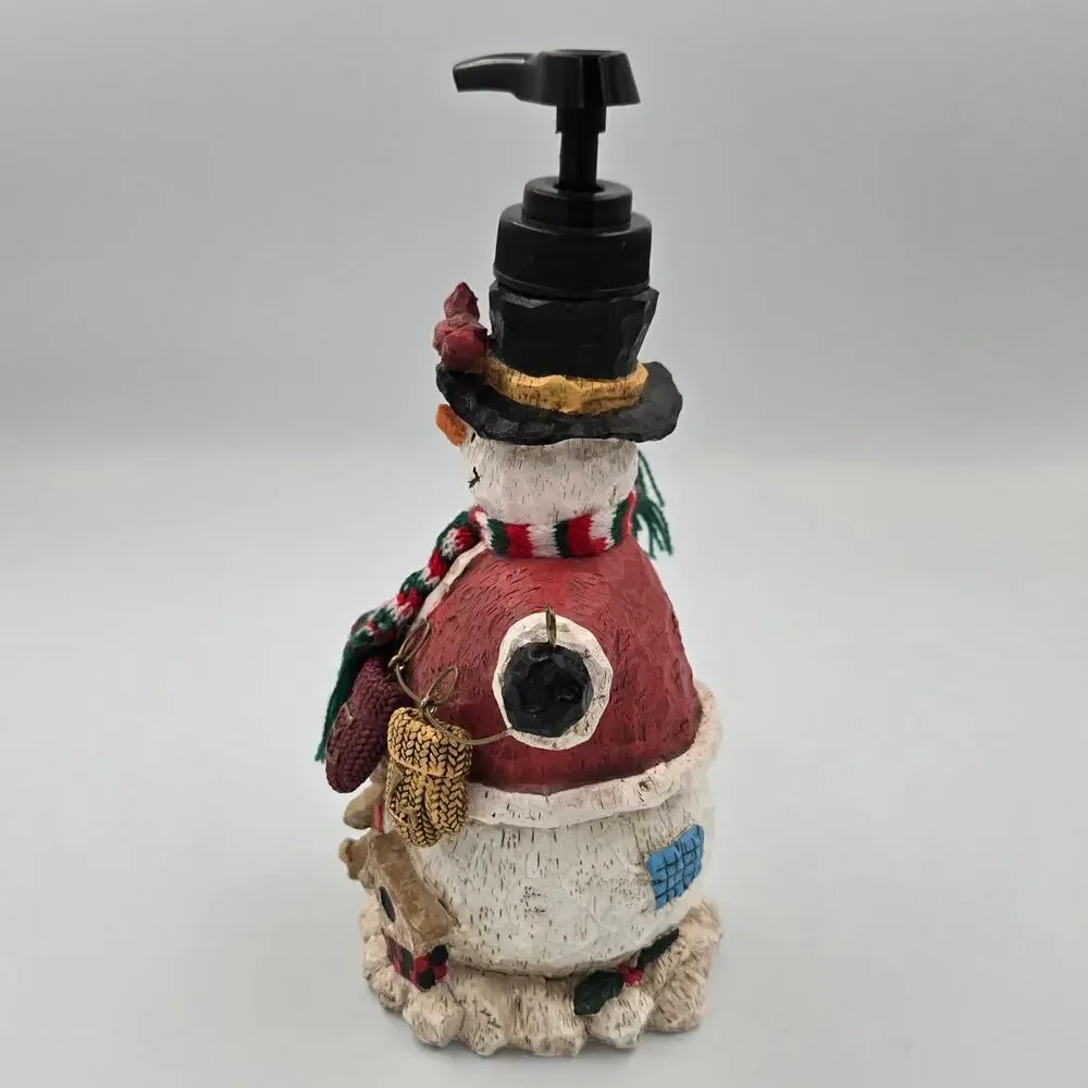 Noel in the Country Snowman Lotion or Soap Dispenser Christmas Winter